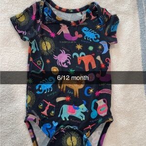 Little Sleepies Zodiac Print Kids One Piece